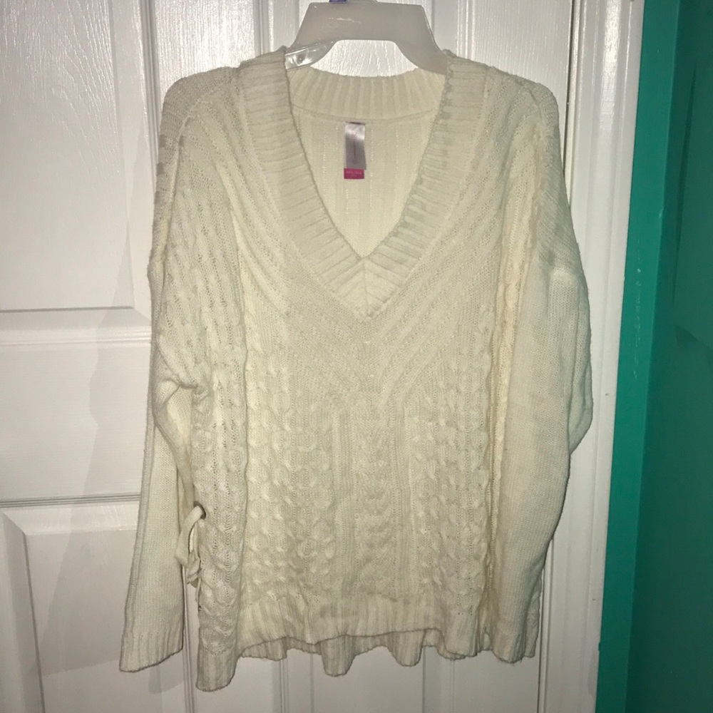 White sweater